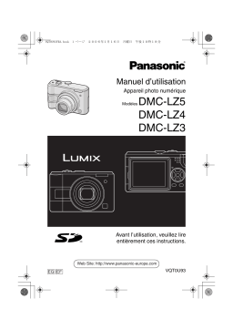 Panasonic DMC LZ4 Manuel utilisateur