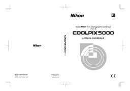 Nikon Coolpix E5000 Manuel utilisateur