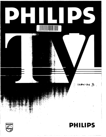 Manuel du propriétaire | Philips 14PT136b Manuel utilisateur | Fixfr