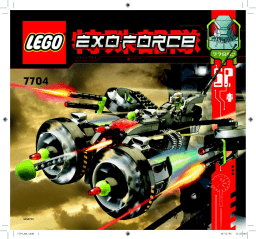 Lego 7704 Sonic Phantom Manuel utilisateur