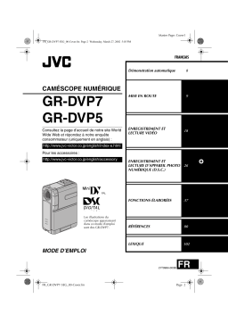 JVC GR DVP5 Mode d'emploi