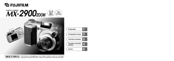 Fujifilm MX 2900 Zoom Mode d'emploi | Fixfr