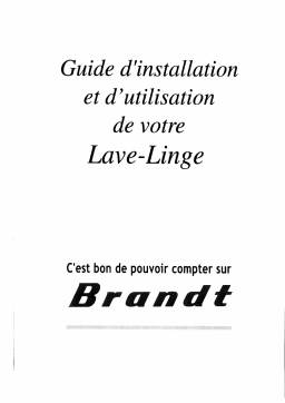 Brandt LC755 Manuel utilisateur