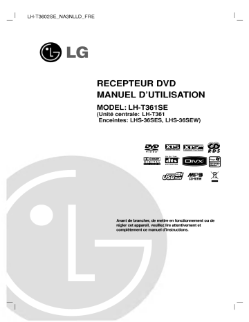 LG LH-T3602SE Manuel du propriétaire | Fixfr