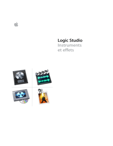 Manuel du propriétaire | Apple Logic Studio Manuel utilisateur | Fixfr