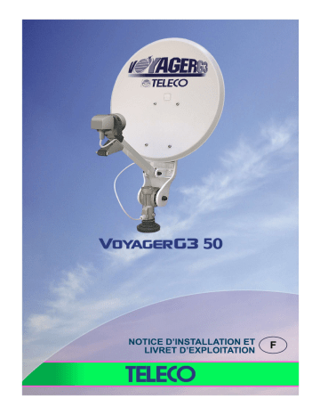 Teleco Voyager G3 50 LNB S1 Manuel utilisateur | Fixfr