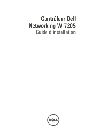 Dell W-7205 Guide de démarrage rapide | Fixfr