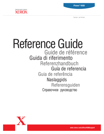 Xerox 4500 Phaser Mode d'emploi | Fixfr