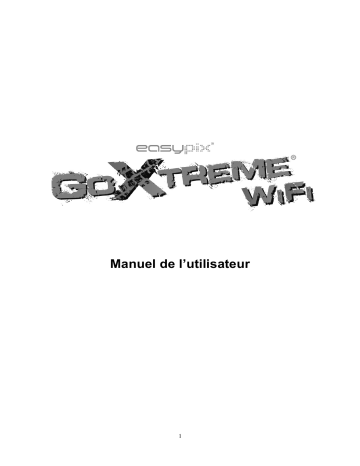 Manuel du propriétaire | Easypix GoXtreme WiFi Manuel utilisateur | Fixfr