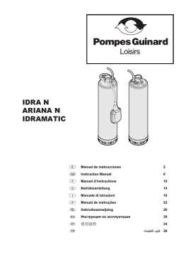 Guinard Ariana 4000 N 650w Mode d'emploi