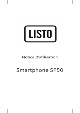 Listo SP402 Manuel utilisateur