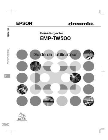 Manuel du propriétaire | Epson EMP-TW500 Manuel utilisateur | Fixfr