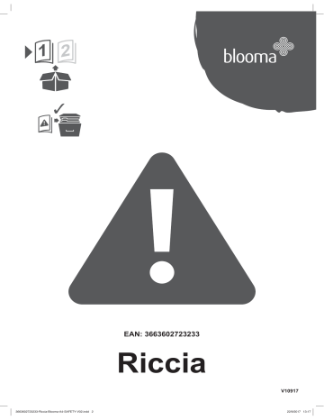 Blooma CTXL940DQG Mode d'emploi | Fixfr