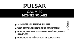 Pulsar V110 Manuel utilisateur