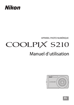 Nikon Coolpix S210 Manuel utilisateur