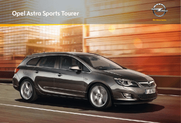 Manuel du propriétaire | Opel ASTRA Manuel utilisateur | Fixfr
