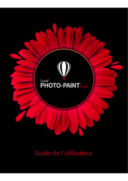 Corel Photo Paint 2018 Manuel utilisateur