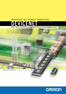 Omron DeviceNet Manuel utilisateur