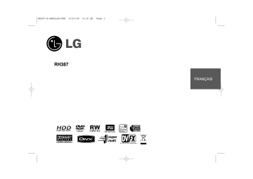 RH387-S | LG RH387-P Manuel du propriétaire | Fixfr