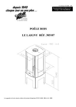Godin 385107 LAIGNY Manuel utilisateur