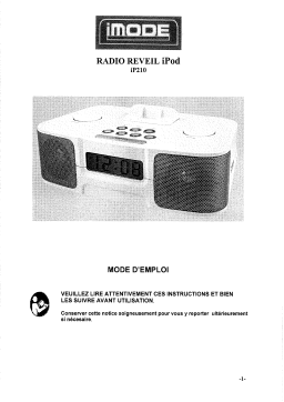 Curtis IP210 Manuel utilisateur