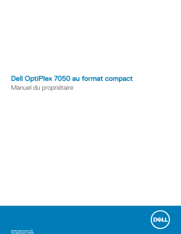 Dell OptiPlex 7050 desktop Manuel du propriétaire | Fixfr