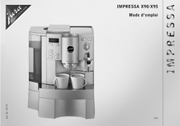 Jura IMPRESSA X95 Manuel utilisateur