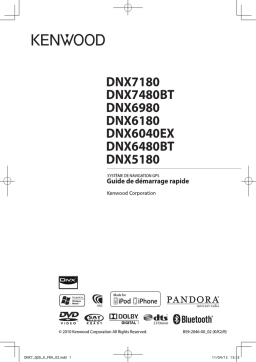 Kenwood DNX 6040 EX Manuel utilisateur