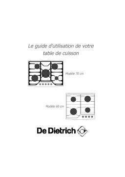 De Dietrich TW2240E2 Manuel utilisateur