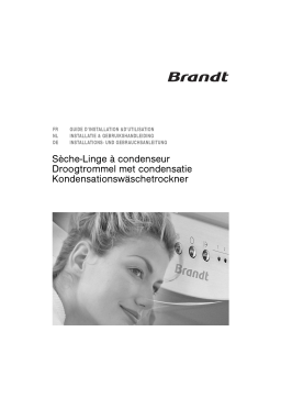 Brandt EFE734D Manuel utilisateur