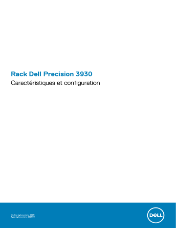 Dell Precision 3930 Rack workstation Manuel du propriétaire | Fixfr