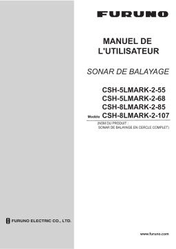 Furuno CSH5LMK2 Manuel utilisateur