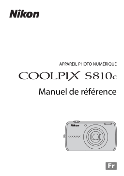 Nikon COOLPIX S810c Manuel utilisateur