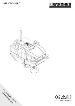 Kärcher KM 150 500 R D Manuel utilisateur