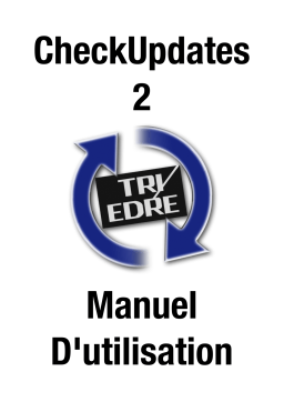 Tri-Edre CheckUpdates 2 Manuel utilisateur