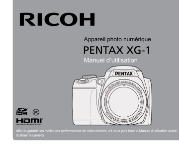 Pentax Série XG-1 Manuel utilisateur | Fixfr
