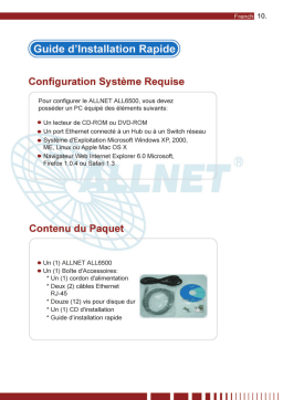 Allnet ALL6500 Guide d'installation rapide