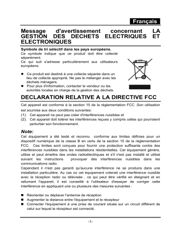 Manuel du propriétaire | Genius G-SHOT DV53 Manuel utilisateur | Fixfr