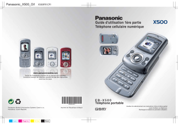 Mode d'emploi | Panasonic X500 Manuel utilisateur | Fixfr