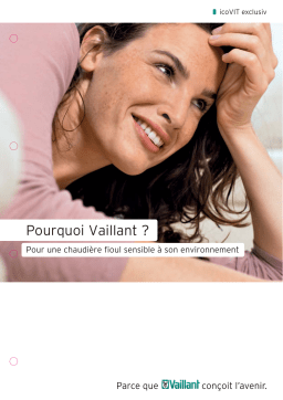 Vaillant ICOVIT EXCLUSIV Manuel utilisateur