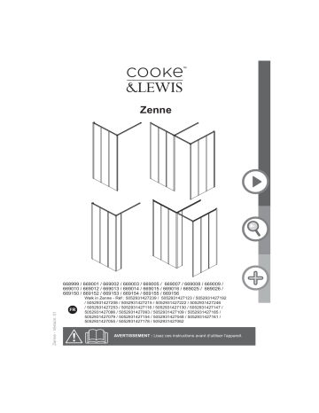 Cooke & Lewis Zenne Mode d'emploi | Fixfr