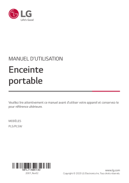 LG PL5W Manuel du propriétaire