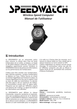 NTech Speedwatch Manuel utilisateur