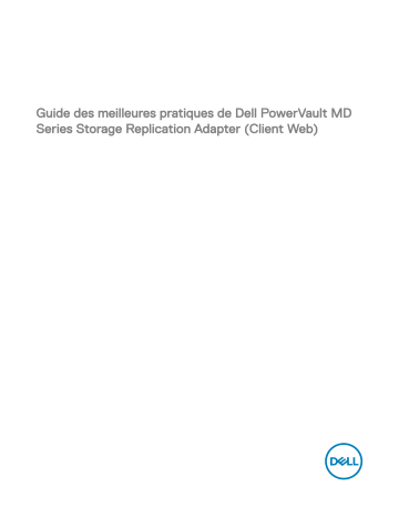 PowerVault MD3820f | PowerVault MD3660i | PowerVault MD3620f | PowerVault MD3860i | PowerVault MD3600i | PowerVault MD3200i | PowerVault MD3260i | Dell PowerVault MD3820i storage Manuel utilisateur | Fixfr