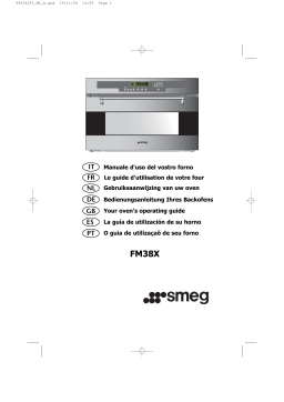 Smeg FM38X Manuel utilisateur