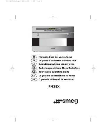 Manuel du propriétaire | Smeg FM38X Manuel utilisateur | Fixfr