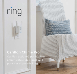 Ring Chime Pro Manuel utilisateur