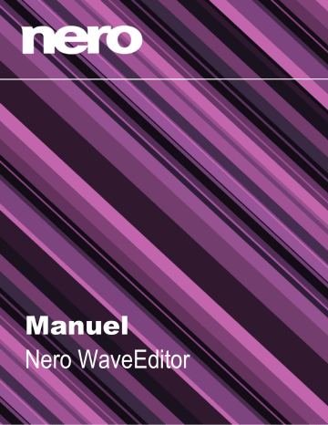 Mode d'emploi | Nero Wave Editor Manuel utilisateur | Fixfr