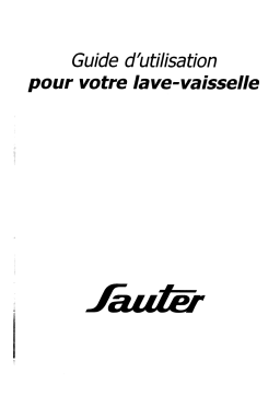 sauter SVI33BF1 Manuel utilisateur