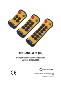 Magnetek Flex Base-MRX Manuel du propriétaire